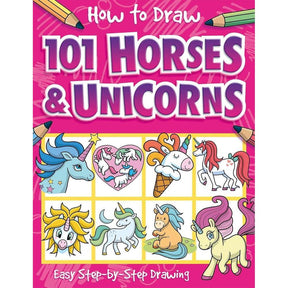 How to Draw 101 Horses and Unicorns