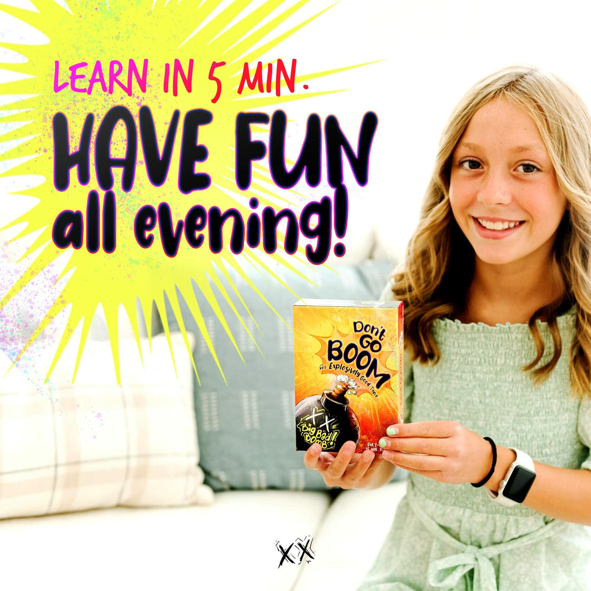 Inspiration Play Don’t Go Boom Family Card Game