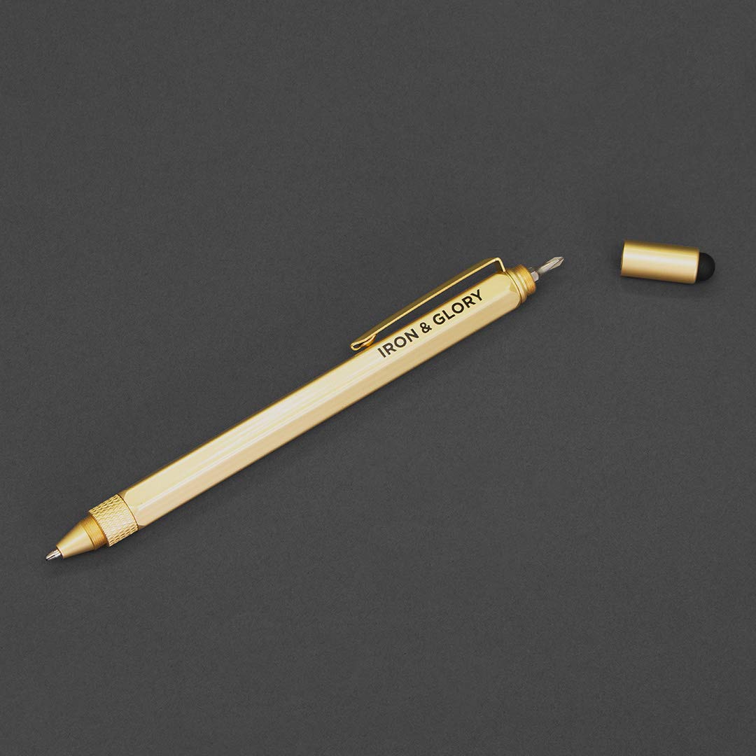 Iron & Glory PU Leather Notebook Gift Set with Pen Iron And Glory