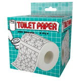 Island Dogs Printed Sudoku Puzzle Novelty Toilet Paper.
