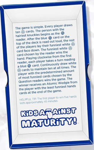 Kids Against Maturity: Family Party Game Night