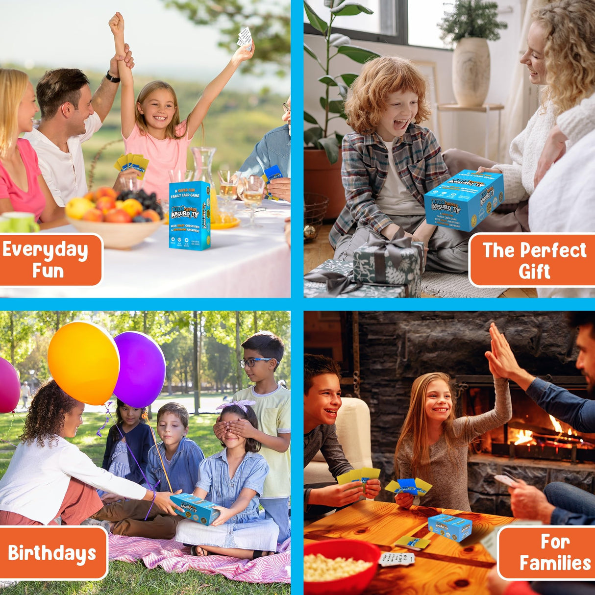 Kids Create Absurdity Funny Card-Game TheGag