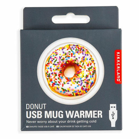 Kikkerland Donut USB Coffee Mug Warmer.