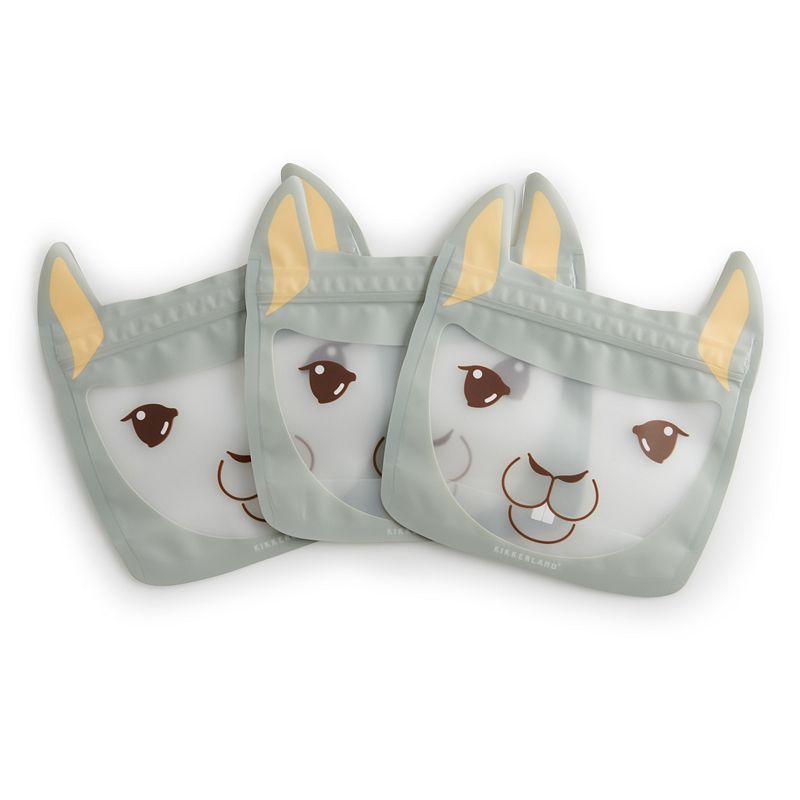 Kikkerland Llama Zipper Bags.