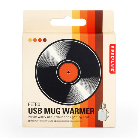 Kikkerland Record Coffee Warmer.