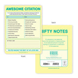 Knock Knock 1-Count Awesome Citation Note Pad,.