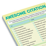 Knock Knock 1-Count Awesome Citation Note Pad,.