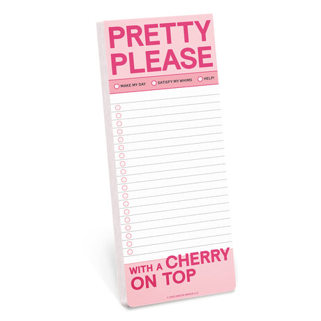 Knock Knock Pretty Please Make-A-List Pad