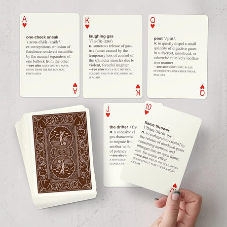 Knock Knock 52 Farts Playing Cards Deck