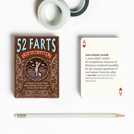 Knock Knock 52 Farts Playing Cards Deck