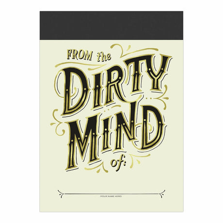 Knock Knock Alter Ego Pad: From the Dirty Mind