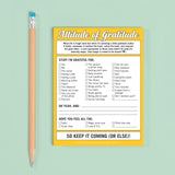 Knock Knock Attitude of Gratitude Nifty Note Pad.