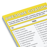 Knock Knock Awesome Citation Nifty Note Pad.