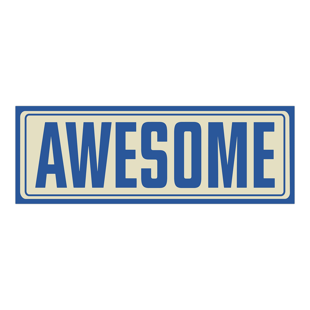 Knock Knock Awesome Sticker Statements.
