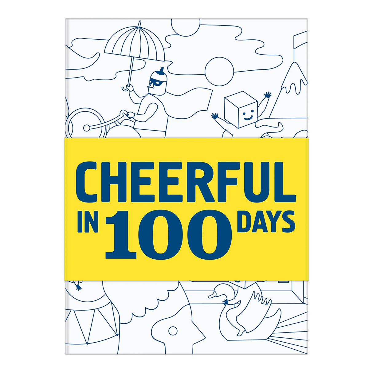 Knock Knock Cheerful in 100 Days Journal.