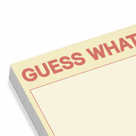 Knock Knock Guess What? Sticky Notes