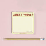 Knock Knock Guess What? Sticky Notes