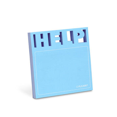 Knock Knock "Help" Diecut Sticky Notes
