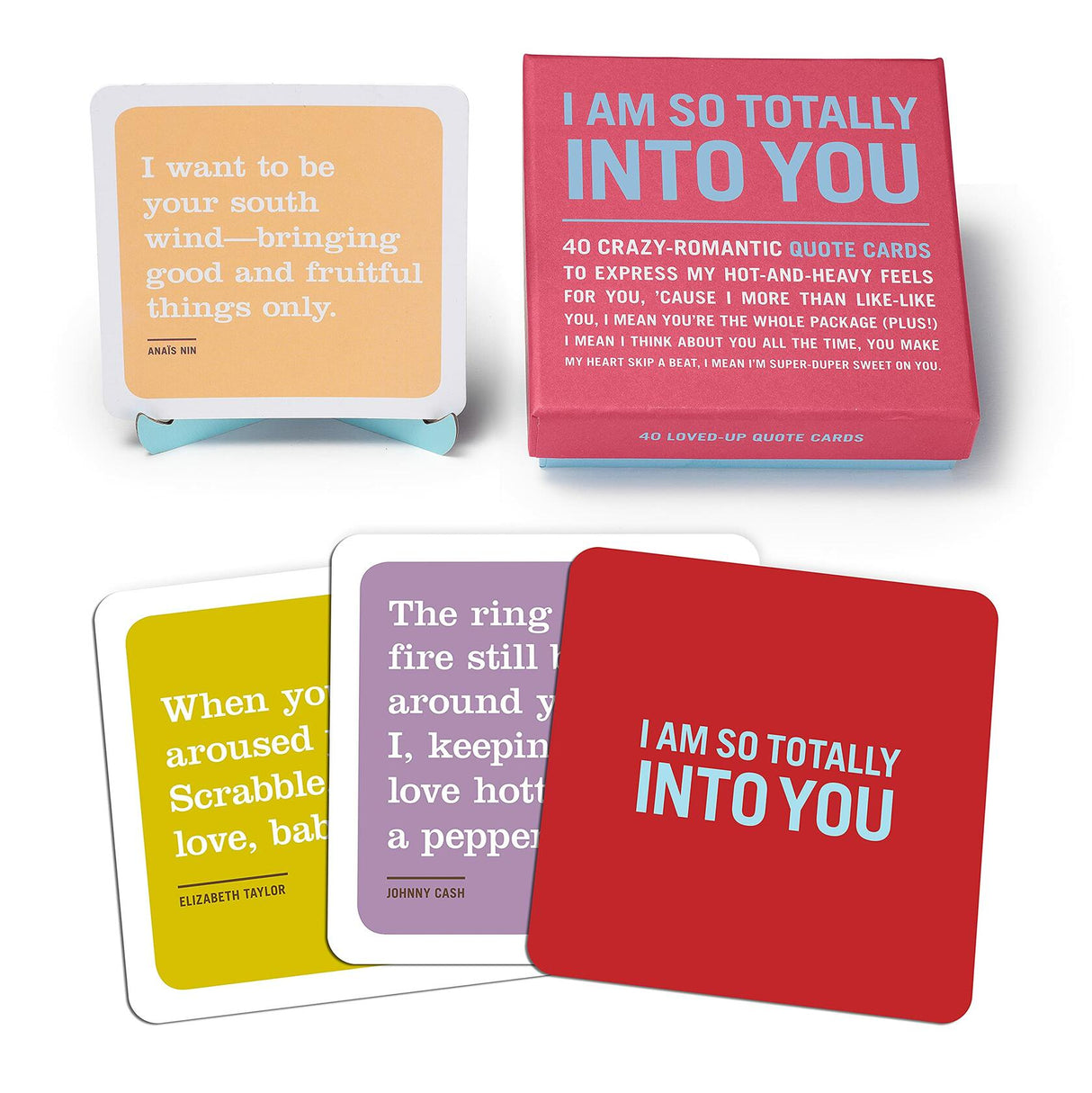 Knock Knock I Am So Totally Into You Inner-Truth Cards Deck.