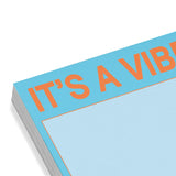 Knock Knock It's a Vibe Sticky Note Pad (Knock Knock Sticky Notes)