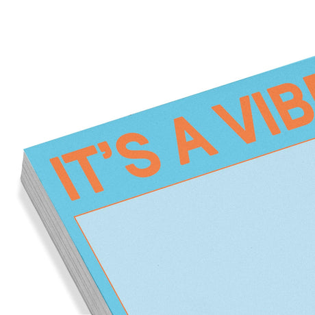 Knock Knock It's a Vibe Sticky Note Pad (Knock Knock Sticky Notes)