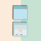 Knock Knock It's a Vibe Sticky Note Pad (Knock Knock Sticky Notes)