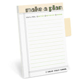 Knock Knock Make A Plan Sticky Tabs Notepad.