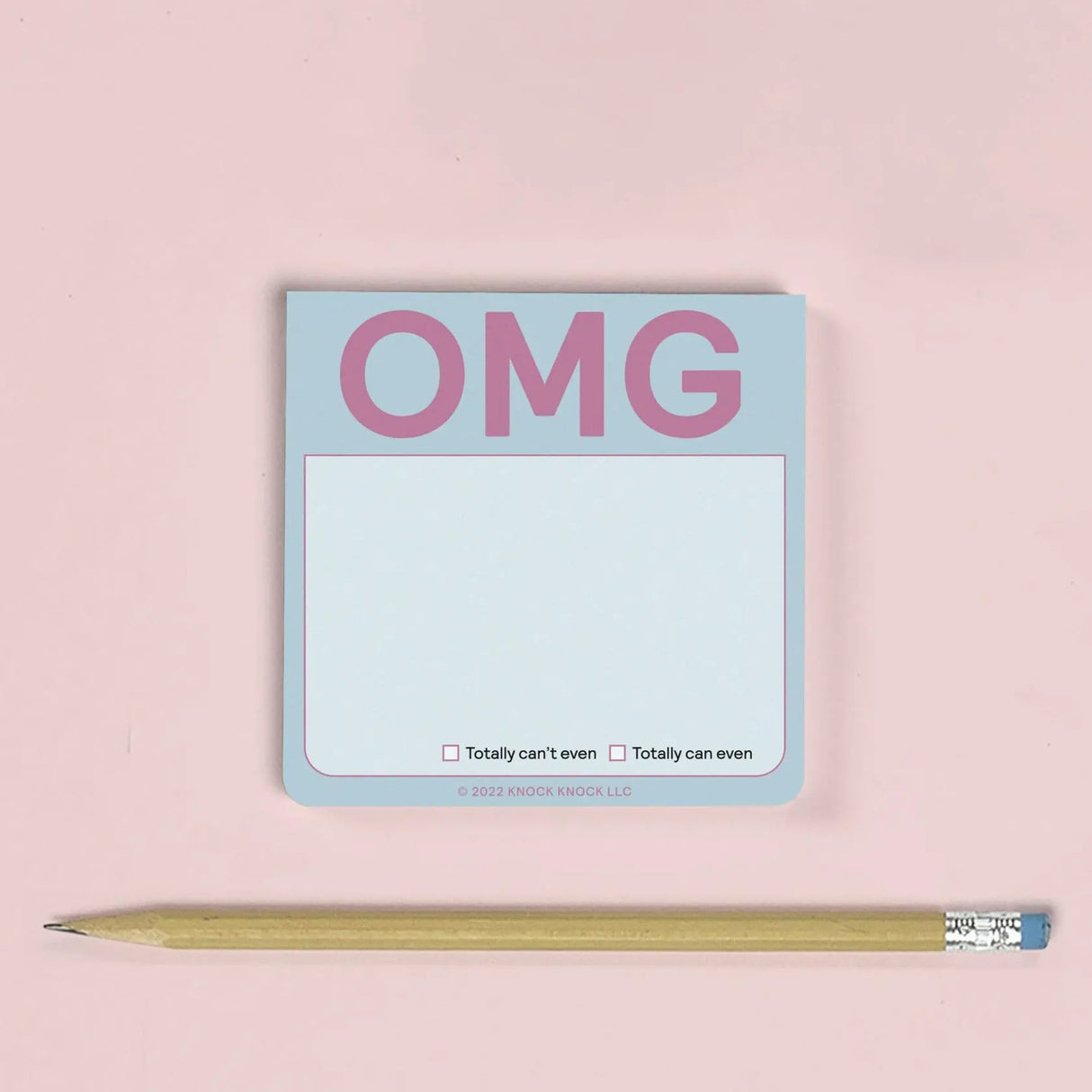 Knock Knock OMG Sticky Notes.