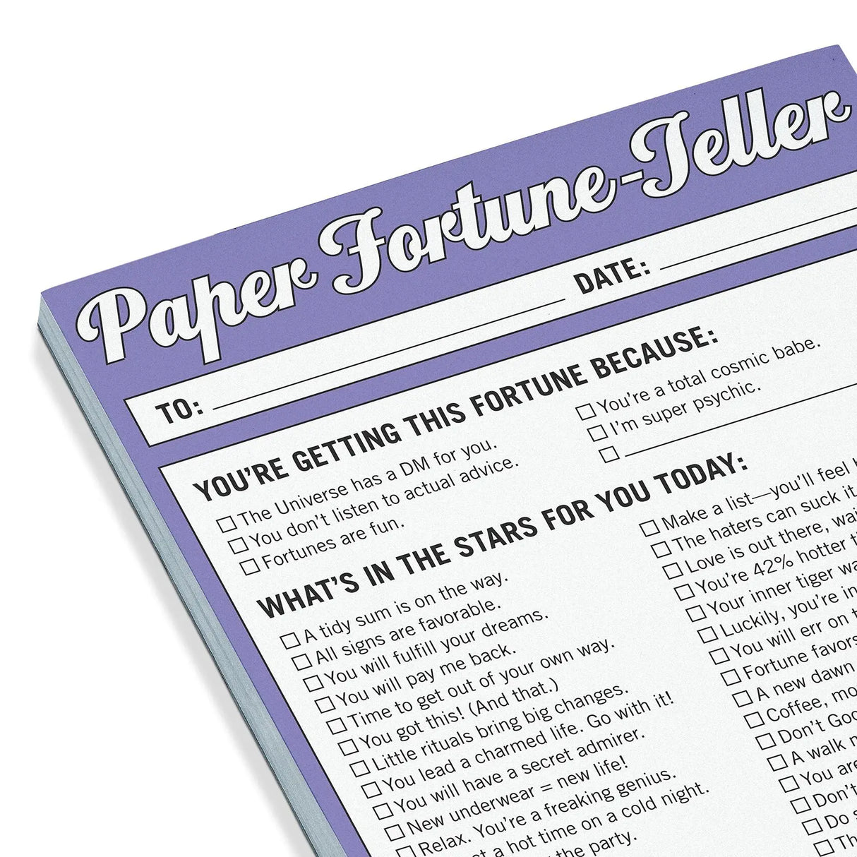 Knock Knock Paper Fortune Teller Nifty Notes.