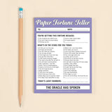Knock Knock Paper Fortune Teller Nifty Notes.