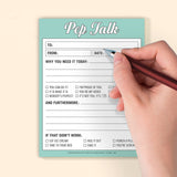 Knock Knock Pep Talk Nifty Note Pad