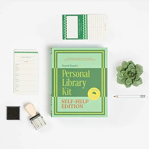 Knock Knock Self-Help Edition Personal Library Kit.