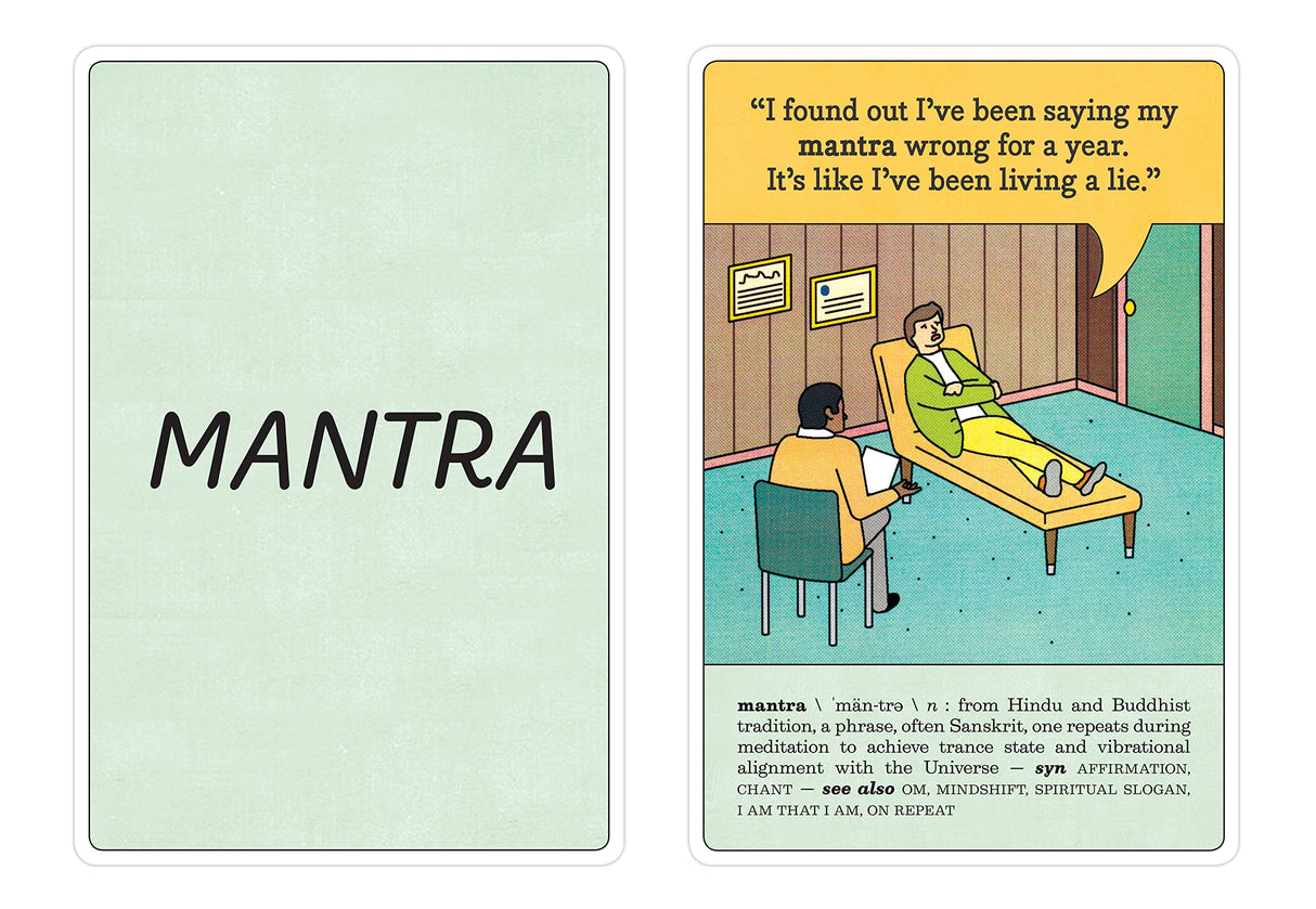 Knock Knock Spirituality Flashcards Deck.