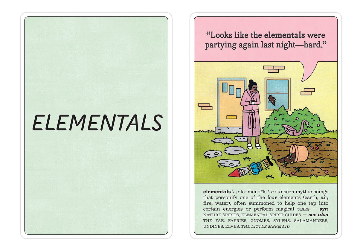 Knock Knock Spirituality Flashcards Deck.