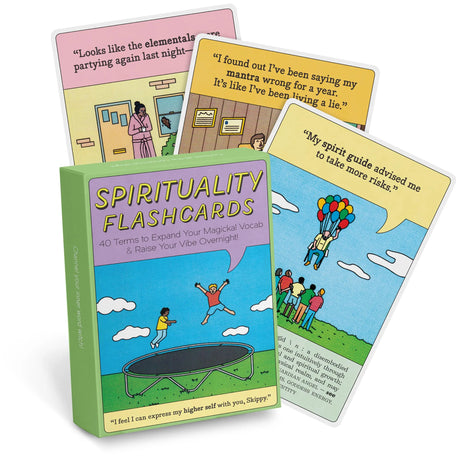 Knock Knock Spirituality Flashcards Deck.