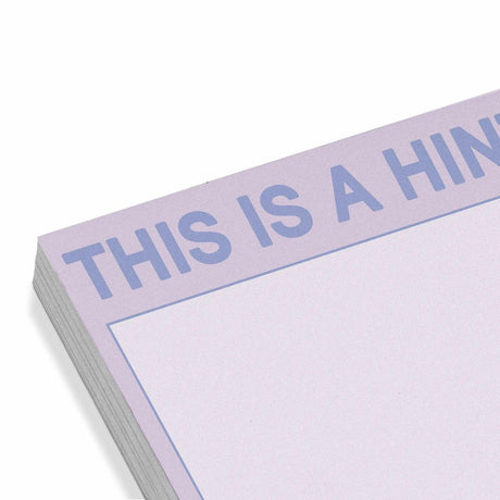 Knock Knock This is a Hint Sticky Notes
