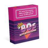 Knock Knock Totally 80s Affirmations Deck.
