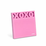 Knock Knock XOXO Diecut Sticky Notes.