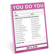 Knock Knock You Do You Nifty Note, Checklist Memo Pad.