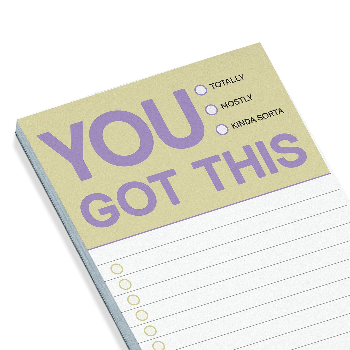 Knock Knock "You Got This" Make-a-List Pad - Daily Memo Planning Pad.