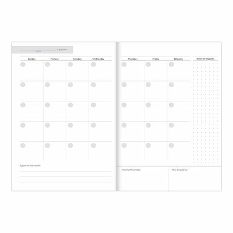 Knock Knock You Got This Productivity Journal (Blue) - A 6-Month Productivity Tracker Dot-Grid Journal