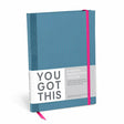 Knock Knock You Got This Productivity Journal (Blue) - A 6-Month Productivity Tracker Dot-Grid Journal