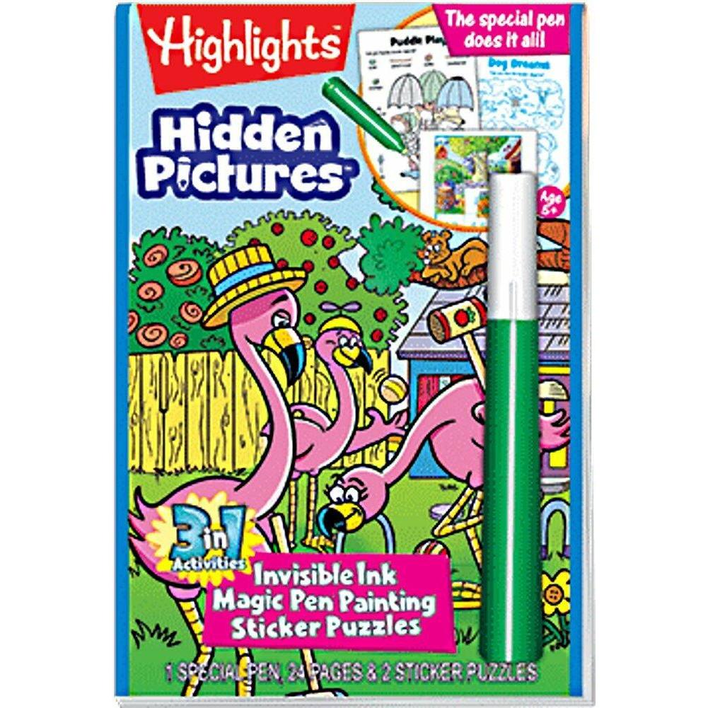 Lee Publications Magic Pen Painting - Highlights 'Hidden Pictures'