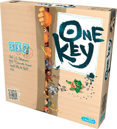 Libellud One Key Board Game - Cooperative Deduction and Image Interpretation Game.