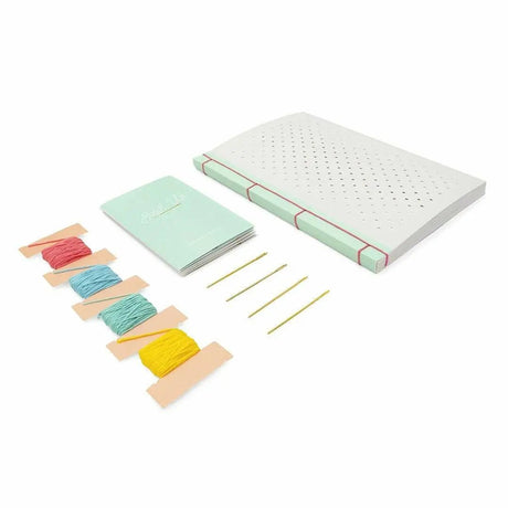 Luckies of London Cross Stitch Kit - Includes Cross Stitch Writing Journal