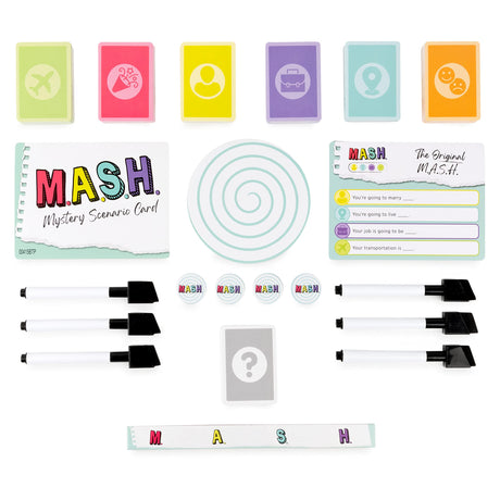 MASH Fortune Telling Adult Party Game.