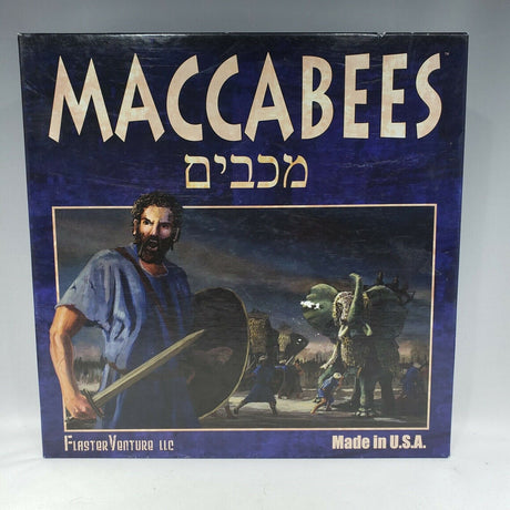 Maccabees Jewish Hanukkah Board Game.