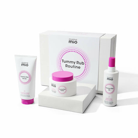Mama Mio Tummy Rub Routine Gift Set Mama Mio