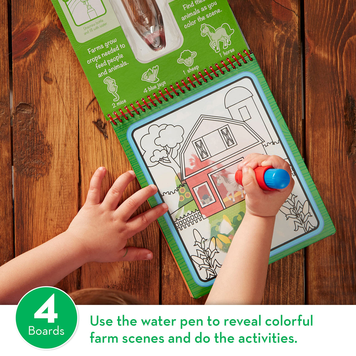 Melissa & Doug Water Wow! On The Farm Melissa & Doug