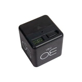 Mind Reader Productivity Timer Cube - Black (10, 30, 50, 60 minute settings) 
